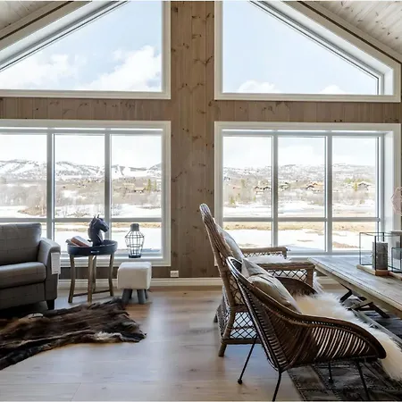 Ferienhaus Modern Mountain Escape Beitostolen